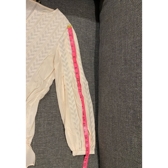 MASSIMO DUTTI silky cream top - Picture 9 of 10